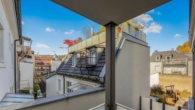 Aussicht - Moderne Stadtwohnung in ruhiger Seitenstraße — mit Balkon und Tiefgarage