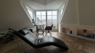 Wohnbereich - Licht, Weitblick und Wohnkultur – Penthouse in der Villa Azalea