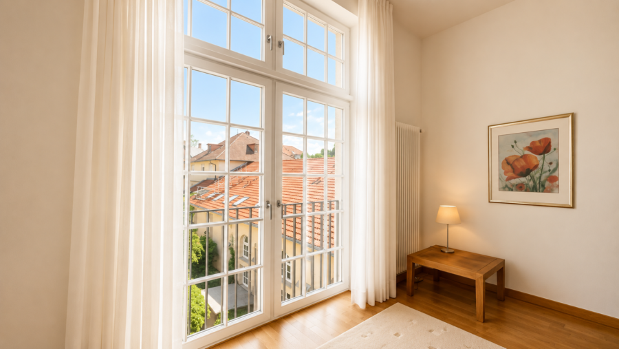 Bodentiefe Fensterfronten