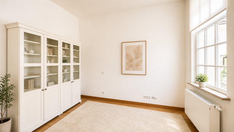 Arbeitszimmer option. II. Schlafzimmer