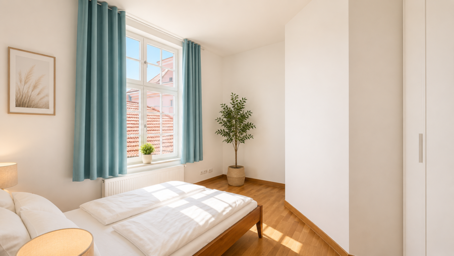 Hauptschlafzimmer nebst Einbauschrank