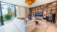 Bibliothek - Eine Seltenheit am Immobilienmarkt – Modernes Luxusanwesen mit Swimmingpool