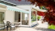 Terrassenbereich - Repräsentatives Villen-Landhaus auf parkähnlichen Grundstück in Aussichtswohnlage